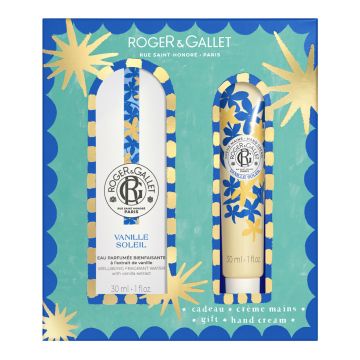 Coffret Vanille Soleil Eau Parfumée 30ml & Crème Mains  - Roger & Gallet - Parfum - Visuel 1