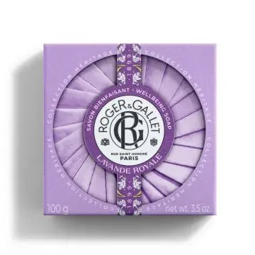 Lavande Royale Savon Bienfaisant  100g - Roger & Gallet - Soin - Visuel 4