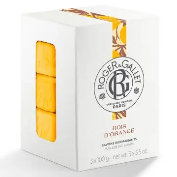 Coffret Bois d'Orange 3 Savons Bienfaisants  - Roger & Gallet - Soin - Visuel 1
