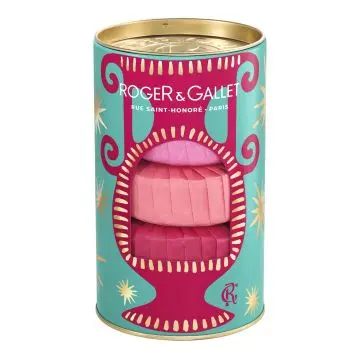 Coffret Trio Savons Fleur de Figuier, Gingembre Rouge & Rose  - Roger & Gallet - Soin - Visuel 1