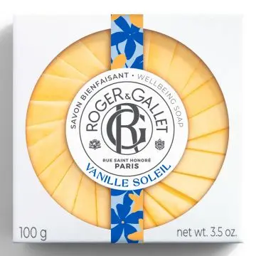 Vanille Soleil Savon Bienfaisant 100g - Roger & Gallet - Soin - Visuel 4 Vanille Soleil Savon Bienfaisant 100g - Roger & Gallet - Soin - Visuel 4
