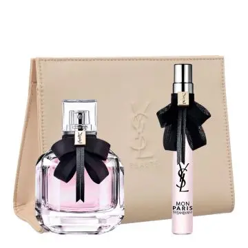 Coffret Mon Paris Eau de Parfum 50ml, Format Voyage & Trousse  - Yves Saint Laurent - Parfum - Visuel 2