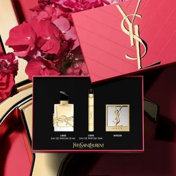 Coffret Libre Eau de Parfum 50ml, Format Voyage & Miroir  - Yves Saint Laurent - Parfum - Visuel 3
