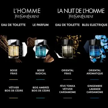 LA NUIT DE L'HOMME Eau de Toilette Vaporisateur 100ml - Yves Saint Laurent - Parfum - Visuel 4