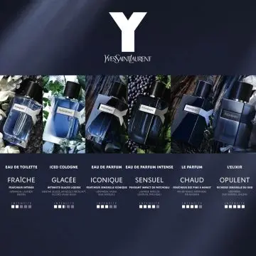 Y Iced Cologne Eau de Toilette Intense 100ml - Yves Saint Laurent - Parfum - Visuel 4