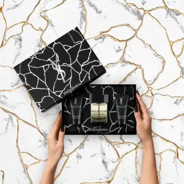 Coffret La Nuit de L'Homme Eau de Toilette 100ml & Gel Douche  - Yves Saint Laurent - Parfum - Visuel 3