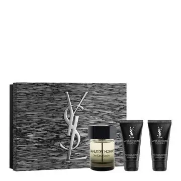 Coffret La Nuit de l'Homme Eau de Toilette 100ml & 2 Gels Douche  - Yves Saint Laurent - Parfum - Visuel 1