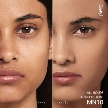 All Hours Fond de Teint Fluide Matité MN10 - Yves Saint Laurent - Maquillage - Visuel 2 All Hours Fond de Teint Fluide Matité MN10 - Yves Saint Laurent - Maquillage - Visuel 2