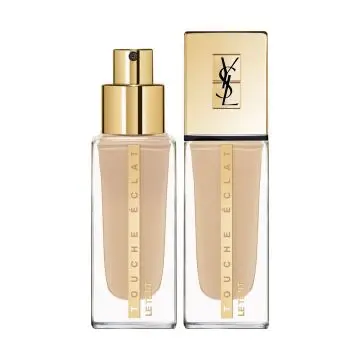 TOUCHE ÉCLAT LE TEINT Fond de Teint Fluide Naturel Beige Doré 25 - Yves Saint Laurent - Maquillage - Visuel 1
