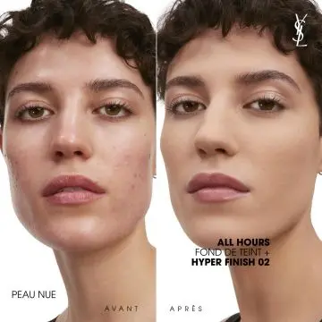 All Hours Hyper Finish Poudre Compacte 02 - Yves Saint Laurent - Maquillage - Visuel 3
