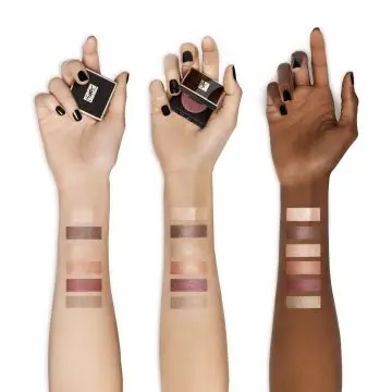 Satin Crush Ombre à Paupières - Eclat satiné 02 Excessive Brown - Yves Saint Laurent - Maquillage - Visuel 4