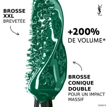 Lash Clash Mascara Volume Extrême Scandalous Green - Yves Saint Laurent - Maquillage - Visuel 2