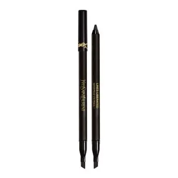 Lines Liberated Crayon Yeux Waterproof Double Embout 01 Unbridled Black - Yves Saint Laurent - Maquillage - Visuel 1