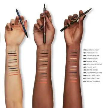 Lines Liberated Crayon Yeux Waterproof Double Embout 01 Unbridled Black - Yves Saint Laurent - Maquillage - Visuel 2