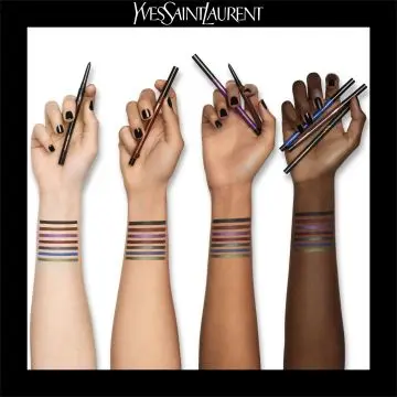 Crushliner Crayons Yeux Stylo Mine Rétractable N°1 NOIR INTENSE - Yves Saint Laurent - Maquillage - Visuel 4