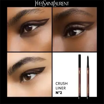 Crushliner Crayons Yeux Stylo Mine Rétractable N°2 BRUN UNIVERSEL - Yves Saint Laurent - Maquillage - Visuel 2