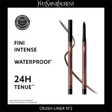 Crushliner Crayons Yeux Stylo Mine Rétractable N°2 BRUN UNIVERSEL - Yves Saint Laurent - Maquillage - Visuel 3