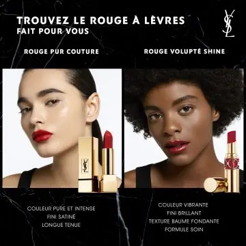 Rouge Pur Couture Rouge à Lèvres Satiné ROUGE LIBRE - Yves Saint Laurent - Maquillage - Visuel 4