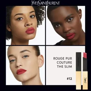 THE SLIM Rouge Pur Couture 12 Nu Incongru - Yves Saint Laurent - Maquillage - Visuel 2