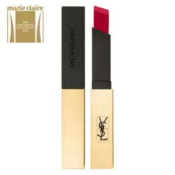 THE SLIM Rouge Pur Couture 21 Rouge Paradoxe - Yves Saint Laurent - Maquillage - Visuel 1