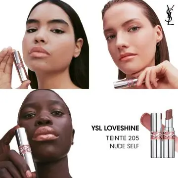 Loveshine Rouge à Lèvres Brillant & Soin 205 Nude Self - Yves Saint Laurent - Maquillage - Visuel 4