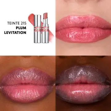 YSL Loveshine Rouge à Lèvres 215 Plum Levitation - Yves Saint Laurent - Maquillage - Visuel 3