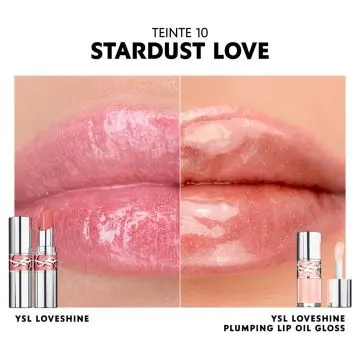 YSL Loveshine Rouge à Lèvres 215 Plum Levitation - Yves Saint Laurent - Maquillage - Visuel 4