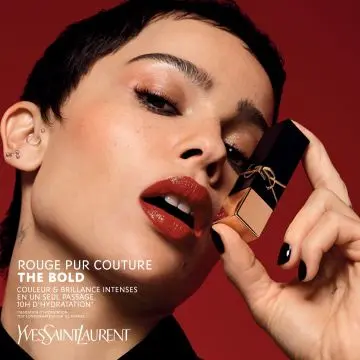 Rouge Pur Couture The Bold Rouge à Lèvres 10 - Yves Saint Laurent - Maquillage - Visuel 3