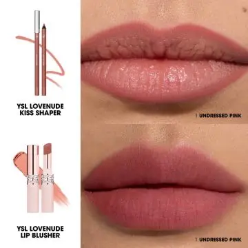 YSL Lovenude Lip Blusher Rouge à Lèvres 07 Illicit Nude - Yves Saint Laurent - Maquillage - Visuel 4