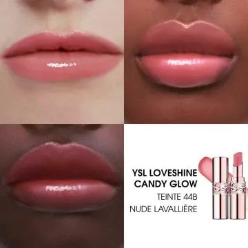 Loveshine Candy Glow Baume à Lèvres 44B Nude Lavalliere - Yves Saint Laurent - Maquillage - Visuel 4