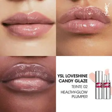 Loveshine Candy Glaze Gloss Effet Repulpant 02 Healthy Glow Plumper - Yves Saint Laurent - Maquillage - Visuel 3