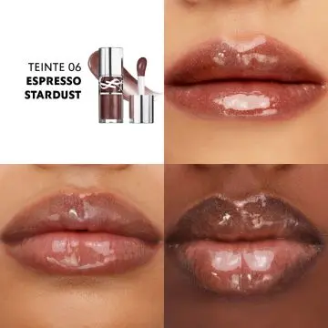 Loveshine Plumping Oil Gloss Soin Effet Repulpant 6 Espresso Stardust - Yves Saint Laurent - Maquillage - Visuel 2