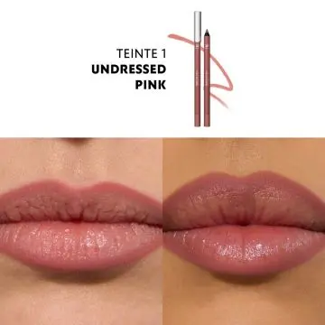 YSL Lovenude Kiss Shaper Crayon à Lèvres 1 Undressed Pink - Yves Saint Laurent - Maquillage - Visuel 2