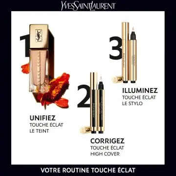 TOUCHE ÉCLAT Stylo Illuminateur de Teint 01 Rose Lumière - Yves Saint Laurent - Maquillage - Visuel 4