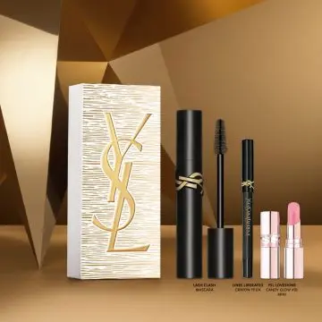 Coffret Mascara Lash Clash Mascara, Crayon Yeux & Baume à Lèvres  - Yves Saint Laurent - Maquillage - Visuel 3