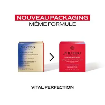 Vital Perfection Crème Jour Lift Fermeté SPF30 50ml - Shiseido - Soin - Visuel 2