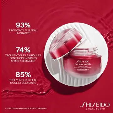 Essential Energy Recharge Crème Activatrice d'Hydratation 50ml - Shiseido - Soin - Visuel 3