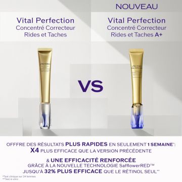 Vital Perfection Concentré Correcteur Rides & Taches A+ 20ml - Shiseido - Soin - Visuel 2