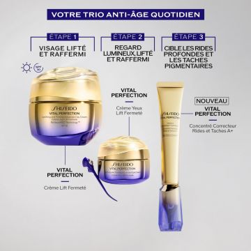 Vital Perfection Concentré Correcteur Rides & Taches A+ 20ml - Shiseido - Soin - Visuel 3