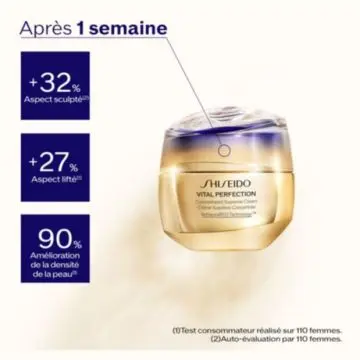Vital Perfection Crème Suprême Concentrée 50ml - Shiseido - Soin - Visuel 3