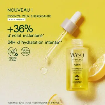 WASO YUZU-C Sérum Shot d'Éclat 28ml - Shiseido - Soin - Visuel 3