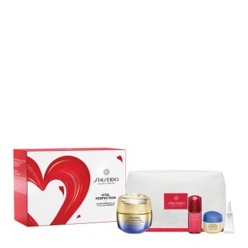Coffret Rituel Lift & Fermeté Crème Jour, Soin Nuit, Sérum, Crème Yeux & Trousse  - Shiseido - Soin - Visuel 1