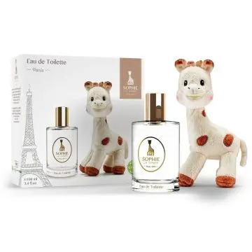 Coffret Peluche Eau de Toilette 100ml & Peluche  - Sophie La Girafe - Parfum - Visuel 1