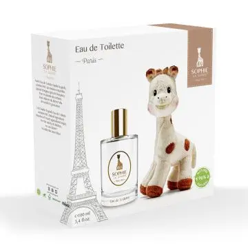 Coffret Peluche Eau de Toilette 100ml & Peluche  - Sophie La Girafe - Parfum - Visuel 2