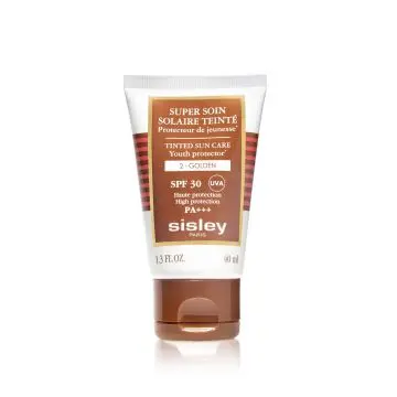 Super Soin Solaire Teinté SPF 30  Super Soin Solaire Teinté Visage SPF30 - Golden - Sisley - Maquillage - Visuel 1