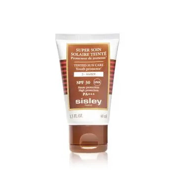 Super Soin Solaire Teinté SPF 30  Super Soin Solaire Teinté Visage SPF30 - Amber - Sisley - Maquillage - Visuel 1
