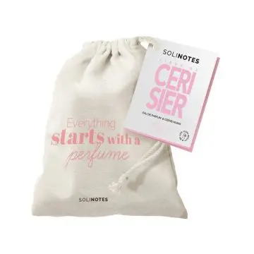 Pochon Fleur de Cerisier Eau de Parfum 50ml & Crème Mains  - Solinotes - Parfum - Visuel 2