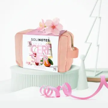 Trousse Solinotes Beauty Cerisier  Eau de Parfum 50ml, Huile Sèche & Savon   - Solinotes - Parfum - Visuel 3