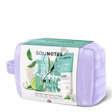 Trousse Routine Thé Blanc Eau de Parfum 50ml, Lait Corps & Savon  - Solinotes - Parfum - Visuel 1