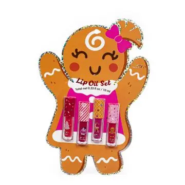 Coffret Sugar Frosted Land 4 Huiles à Lèvres  - Tentation - Maquillage - Visuel 1